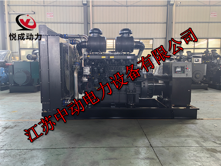 6KTAA25-G310上柴動力500KW柴油發電機組